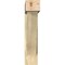 Ekena Millwork Traditional Block Rough Sawn Bracket w/ Offset Brace, Douglas Fir, 8"W x 34"D x 38"H BKT0806X34X38TRA05RDF - alternate 3